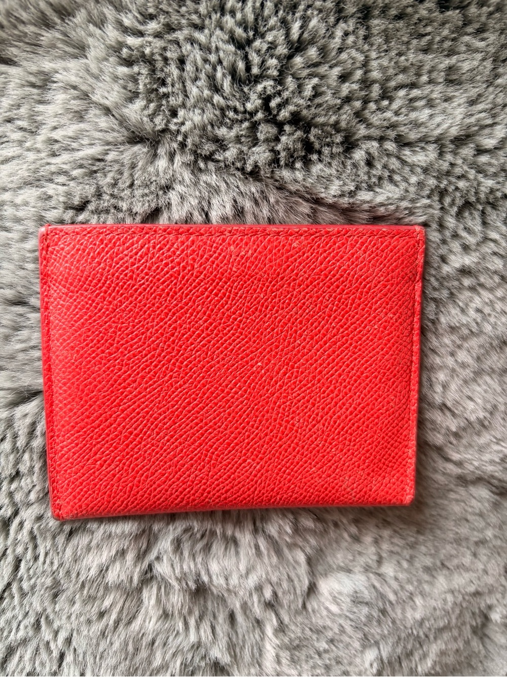 Coach Multicolor Leather Card Case - Red, Yellow, Blue, Lilac - Picture 2 of 3
